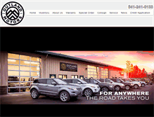 Tablet Screenshot of outlandmotors.com